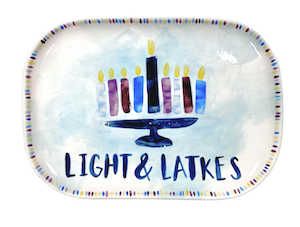 Mission Viejo Hanukkah Light & Latkes Platter