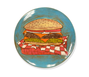 Mission Viejo Hamburger Plate