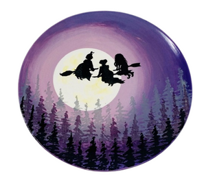 Mission Viejo Kooky Witches Plate