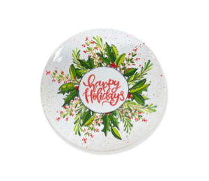 Mission Viejo Holiday Wreath Plate