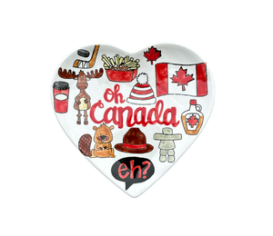 Mission Viejo Canada Heart Plate
