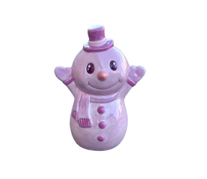 Mission Viejo Pink-Mas Snowman