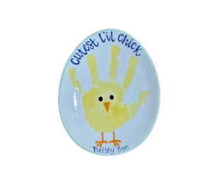 Mission Viejo Little Chick Egg Plate
