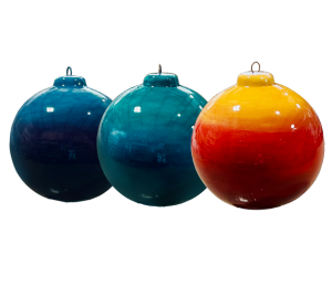 Mission Viejo Jewel Toned Ombre Ornament