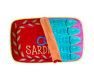 Mission Viejo Sardines Dinner Plate